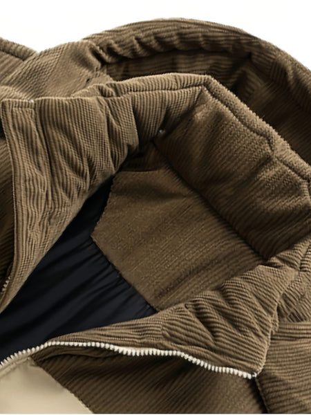 Men'S Casual Fashion Outdoor Outing Print Imitation Jacket