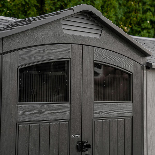 Lifetime 19Ft X 7Ft (5.7 X 2.1M) Outdoor Storage Shed - Model 60522