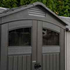 Lifetime 19Ft X 7Ft (5.7 X 2.1M) Outdoor Storage Shed - Model 60522