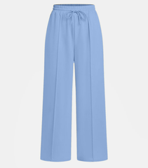 Women Drawstring High Waist Straight Leg Pants, Fashion Casual Pocket Trouser for Daily Wear, Ladies Bottom For All Season, Womenswear Basic Comfy Going Out Solid Color Sweatpant