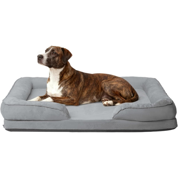 Orthopedic Dog Bed with Removable CoverFoam Pet Mattress for All-Season Comfort, Non-Slip Bottom, Fits Medium/Large/Small Dogs, Cozy Bedroom Accessory
