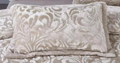 3pcs Embossed Bedspread Set - Coverless Comforter with 2 Pillow Shams, Lightweight All-Season Bedding - Soft Teddy Fleece Bedspread