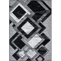 1pc Dazzling Diamond Runner Rug – Geometric Pattern, Washable Material, Low-Profile Surface, Durable Daily Use – Multiple Sizes & Colours