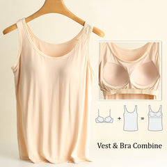 3-Pack Women'S Sexy Sleeveless T-Shirt - Solid Color Vest with Bra, Casual Spaghetti Strap Top for Spring/Summer, Machine Washable, Suitable for Home Wear And Outgoing, Loose Fit, Women'S Summer Clothing, All-Season Style