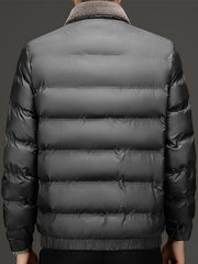 Men'S Jacket Autumn And Winter New Jacket Middle-Aged Thickened Warm Top Men'S Clothing