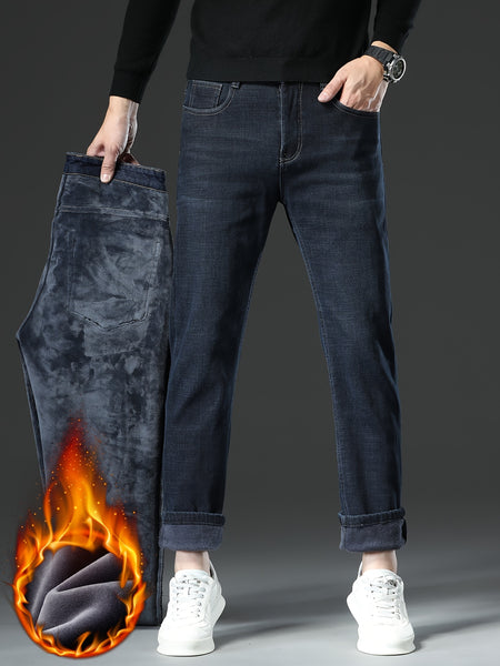Lined Jeans
