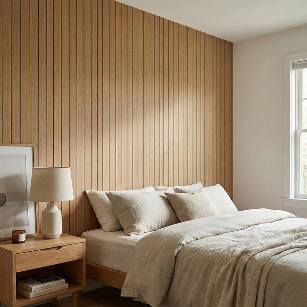 3D Wood Grain Wall Panels, Self-Adhesive Thickened Wallpaper, Moisture-Proof, Home Decoration Wall Stickers, Peel and Stick, Easy to Clean and Cut, Suitable for Renovation of Living Rooms, Bedrooms, Restaurants and Ceilings