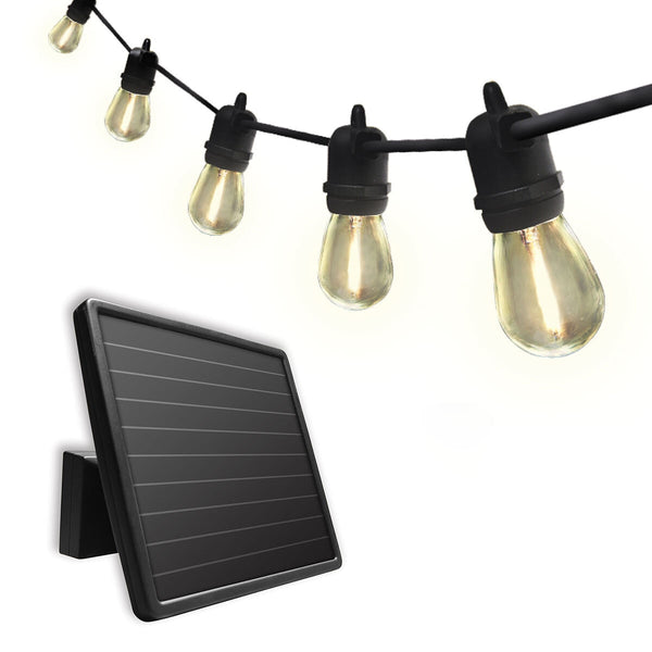 Sunforce Solar String Lights with 18 Bulbs