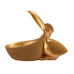 A Creative Pelican Desktop Statue, Animal Figurine, Toucan Storage Box, Key And Watch Candy Holder, Entrance, Bedroom, And Living Room Accessory, Home Decor And Storage Item, And Gift