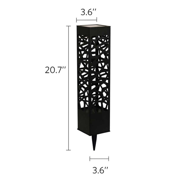 Tommy Bahama Square Solar Bollard Light - 5 Pack