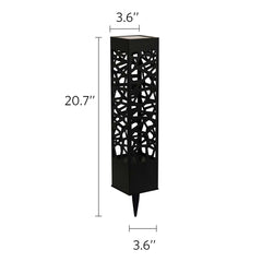 Tommy Bahama Square Solar Bollard Light - 5 Pack
