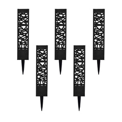 Tommy Bahama Square Solar Bollard Light - 5 Pack