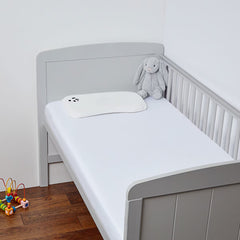Panda 100% Bamboo Cot Bed Fitted Sheets, 2 Pack in 3 Colours