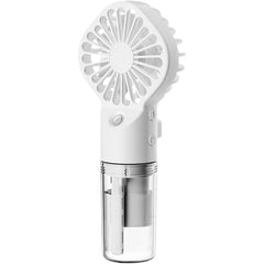 SJMR Handheld Mist Fan – Portable & Lightweight Rechargeable Mini Fan with Cooling Spray for Travel, Outdoor, Gym, Office & Summer Use