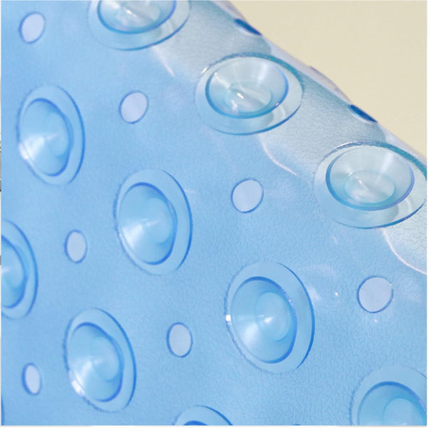 1pc Large Shower Mat – Non-Slip, Strong Suction Cups & Drain Holes, Quick-Dry, Machine Washable, Durable & Comfortable for Bathtub and Bathroom Floor Use