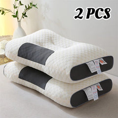 1/2pcs Sleep Pillow, Hotel Style Design, Soft High Bounce Non-Collapsing Pillow, Hypoallergenic, Zipper Closure, Machine Washable, Breathable & Comfortable, All-Season Multipurpose Bed Pillow for Adults