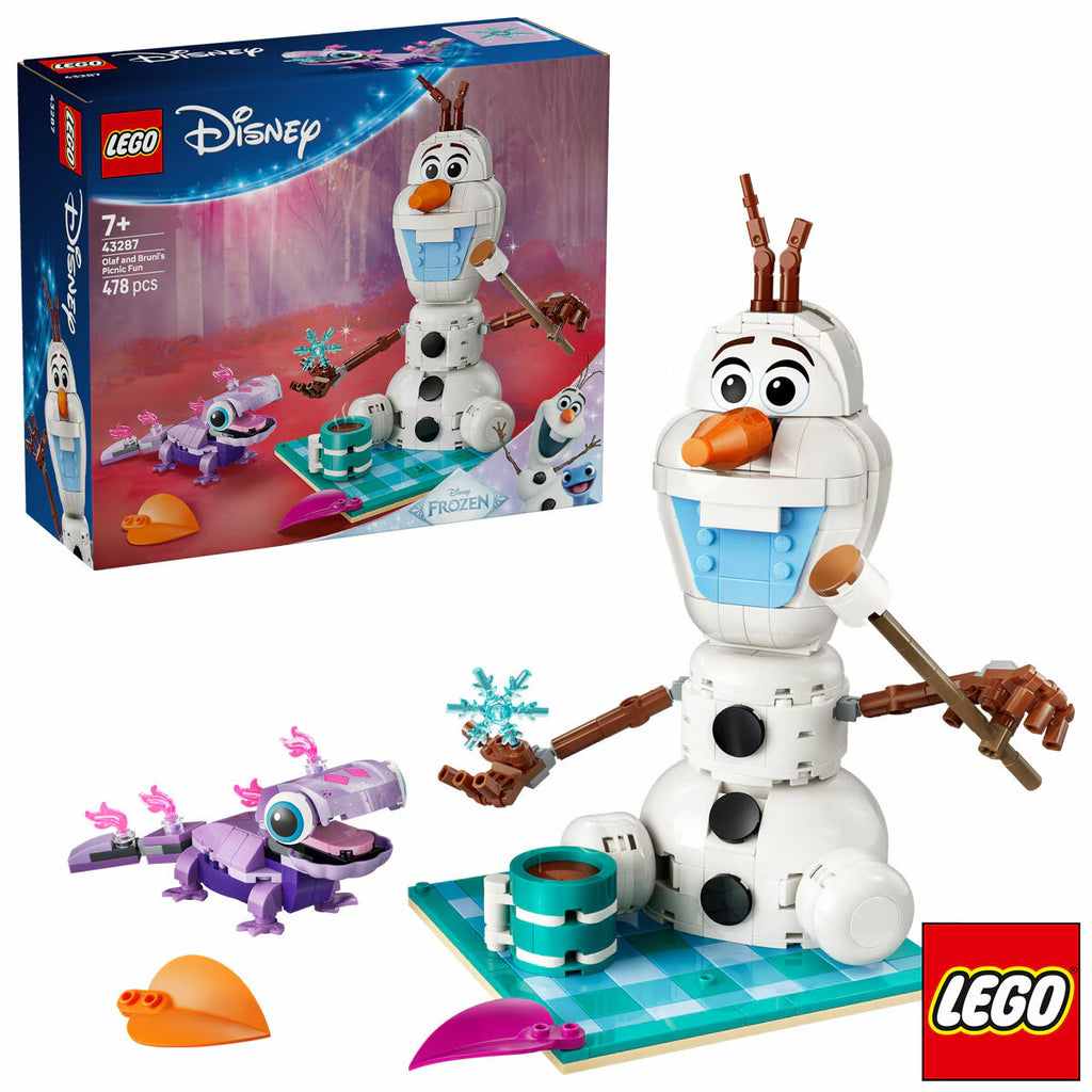 LEGO Frozen Olaf and Bruni'S Picnic Fun - Model 43287 (7+ Years)