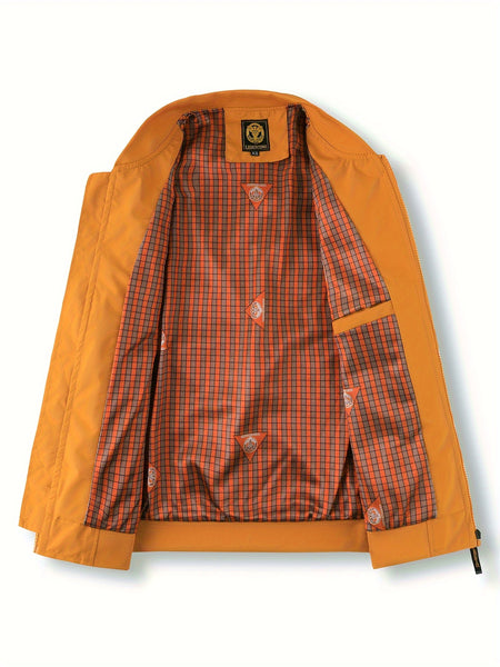 Men'S Fashion Thin Jacket Men New Spring Casual Cargo Multi-Pocket Thin Jacket Men Spring Autumn Outdoor Thin Loose Jacket for Men