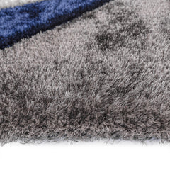 Luxury Soft Shaggy Area Rug – Modern Non-Shedding Geometric Triangles Design, High-Pile Plush Living Room Carpets, Large Thick Rug for Bedroom, Kitchen, Lounge & Home Décor – Contemporary Floor Rug & Mats