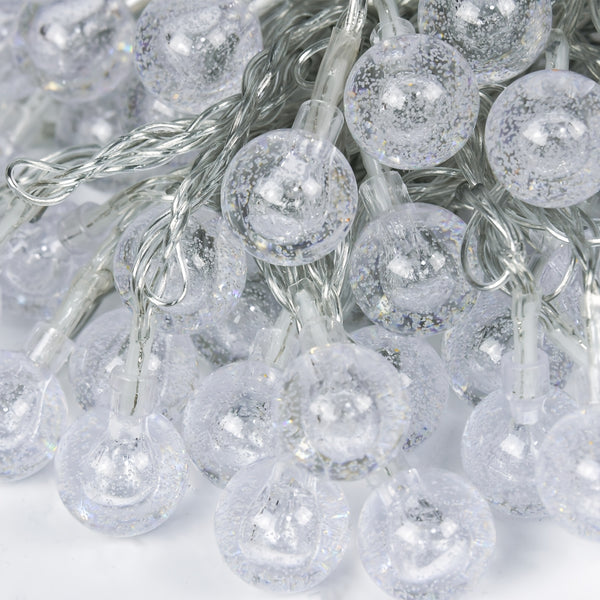 LED Fairy Lights Bulbs Glass Bulbs IP44 Retro Lighting for Indoor/Outdoor Decoration for Garden Party Patio Room Balcony Warm White(10m/20m/30m, 80 LED/160 LED/240 LED)