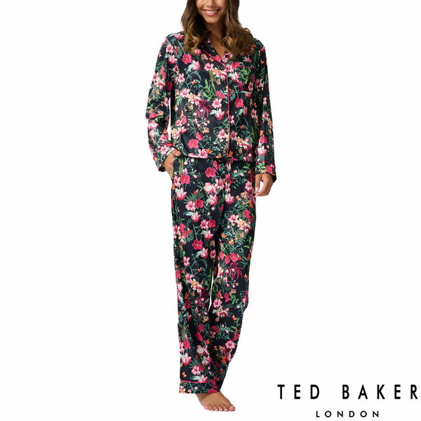 Ted Baker Ladies Satin PJ Set in 3 Colors