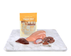Chicken Breast with Heart, Gizzard and Liver,  7x70g