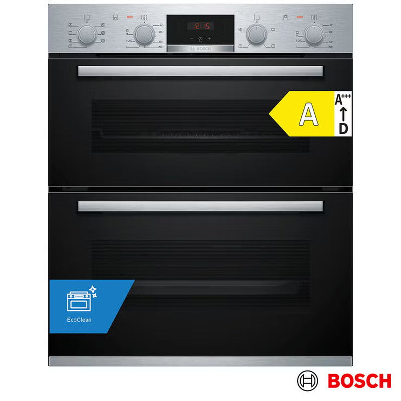 Bosch Series 4 NBS533BS0B Double Oven, a Rated in Stainless Steel