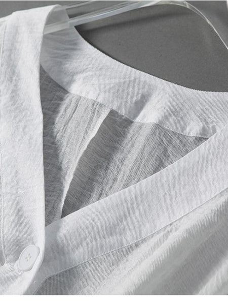 Women's Summer Sheer Lightweight Cropped Cardigan Jacket - V-Neck Button Front Button-Front Closure, Semi-Sheer Suitable for Camisoles & Dresses, Office Layering Piece, Machine Washable V-Neck Blouse Style Cardigan