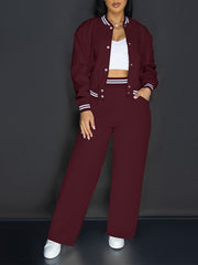5332 Vacation European And American Outing Party Leisure Holiday Style Pocket Women'S Outfit Women'S Pants Set