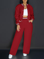5332 Vacation European And American Outing Party Leisure Holiday Style Pocket Women'S Outfit Women'S Pants Set