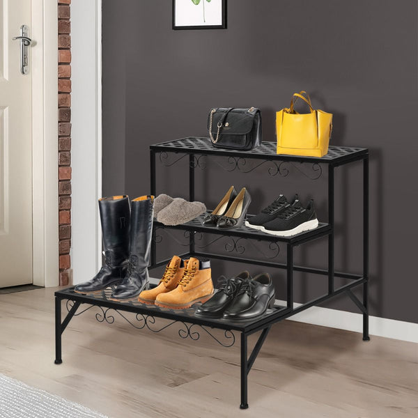 3 Tiers Plant Stand for Garden Patio Balcony