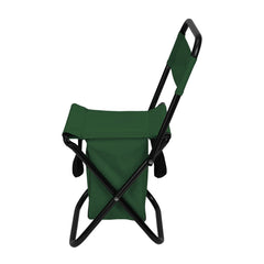 1PC Folding Chair with Storage, Foldable Fishing Seat Lightweight Chair, Portable Chair Home, Small/Large More Colors
