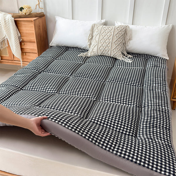 Ultra-Soft Mattress Topper with Deep Pocket Fitted Skirt - Cloud-Like Support & Breathable Fabric, Hotel Grade, Machine Washable, Multiple Sizes for Bedroom, Guest Room, and Dorm