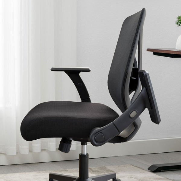 True Innovations Mesh Office Chair with Flip Up Arms