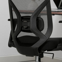 True Innovations Mesh Office Chair with Flip Up Arms