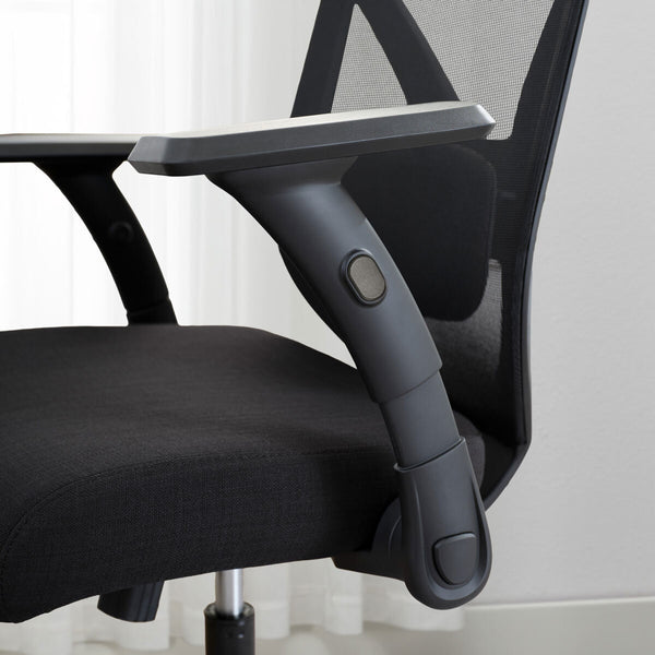 True Innovations Mesh Office Chair with Flip Up Arms