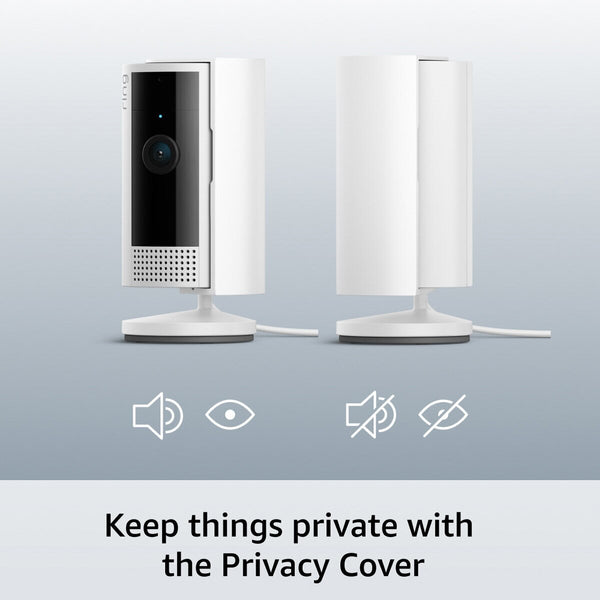 Ring Wired Indoor Camera 2 Pack in Black