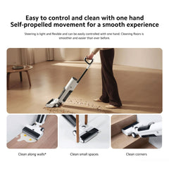 Xiaomi Truclean W20 Wet Dry Vacuum,2500mah High-Capacity Battery15000pa Powerful Automatic Suction,Large-Capacity Water Tank,Powerful Cleaning And Mopping