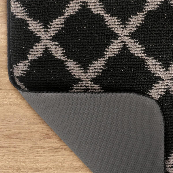 Multy Home Black Fog Accent Floor Runner, 60 X 183 Cm