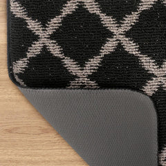Multy Home Black Fog Accent Floor Runner, 60 X 183 Cm