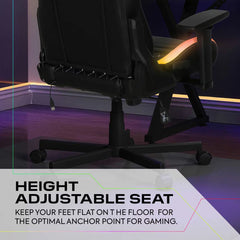 X Rocker Opal RGB Junior Gaming Chair with LED Lights
