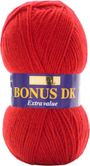 Sirdar Hayfield Bonus DK Double Knitting, White (961), 100G