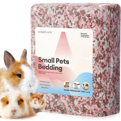 BUCATSTATE 20L/450g Hamster Bedding, 99% Dust-Free Guinea Pig Paper Bedding Odor Control Paper Bedding, Cozy Small Animal Bedding For Rabbit Rat Syrian Dwarf Hamsters Gerbils