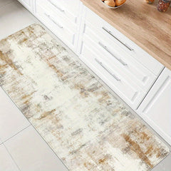 1pc Hallway Runner Rug Non Slip Carpet Runners 80x300cm Modern Abstract Hall Runner Carpet Runner Washable Kitchen Rugs for Hallway Entryway Kitchen Bedroom