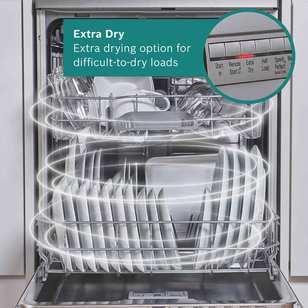 Bosch SMH4HTX11G Series 4, Fully Integrated Dishwasher, 13 Place Setting, C Rated