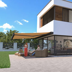 Olympus Awnings Athena Outdoor Patio Awning up to 4M Projection, Delivery Only