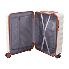 Luggage Set, 2 Piece Case Luggage, 20 Inch Suitcase Sets ABS+ PC Luggage, Travel Suitcase with Cup Holder, Hook, and Small Portable Hand Cabin Case