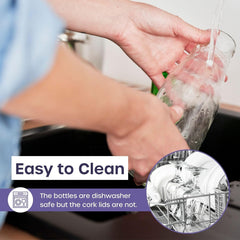 1L Water Fridge Jug Carafe - Glass 1000Ml Carafe
