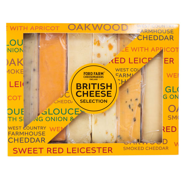 British Cheese Selection, 12 X 200G