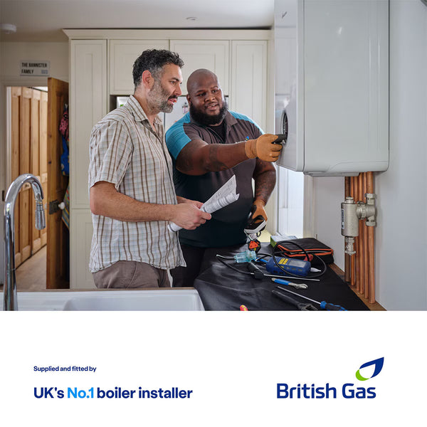 Worcester Bosch 8000 36Kw Combi Boiler Installed by British Gas